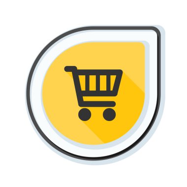 Alışveriş sepeti simgesini işaret