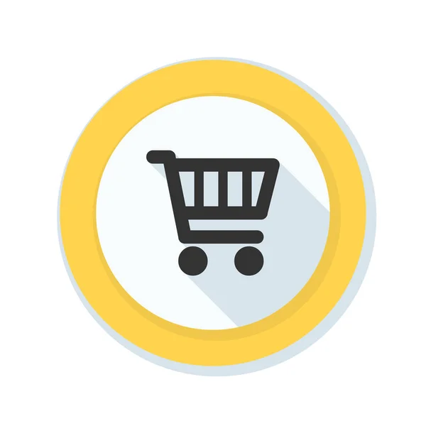 Shopping cart icon sign — Stock Vector