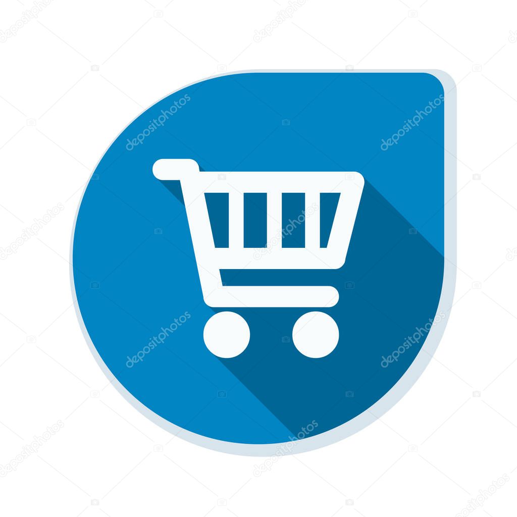 Shopping cart icon sign