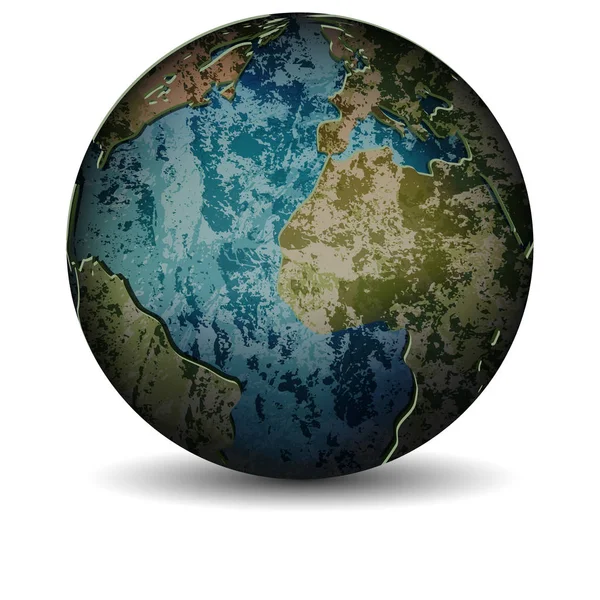 Globe simple Icon — Stock Vector
