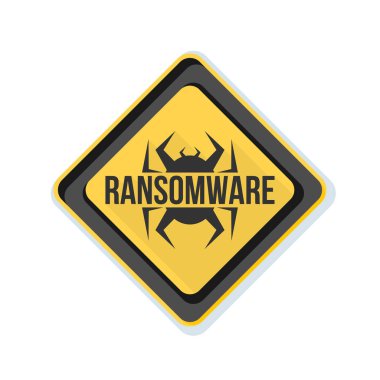 Ransomware tehlike işareti