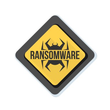 Ransomware tehlike işareti