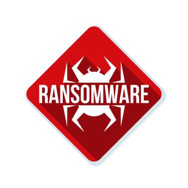 Ransomware tehlike işareti