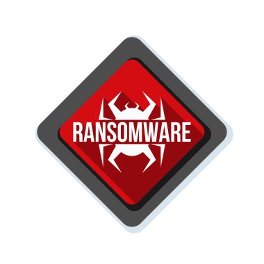 Ransomware tehlike işareti