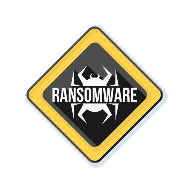 Ransomware tehlike işareti