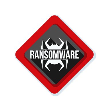 Ransomware tehlike işareti