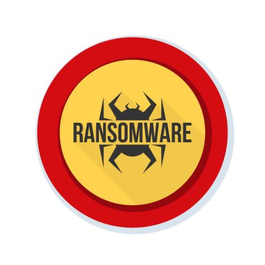 Ransomware tehlike işareti