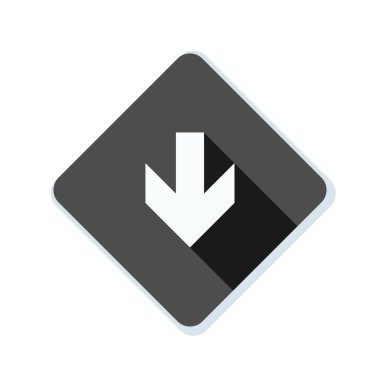 aşağı ok işareti