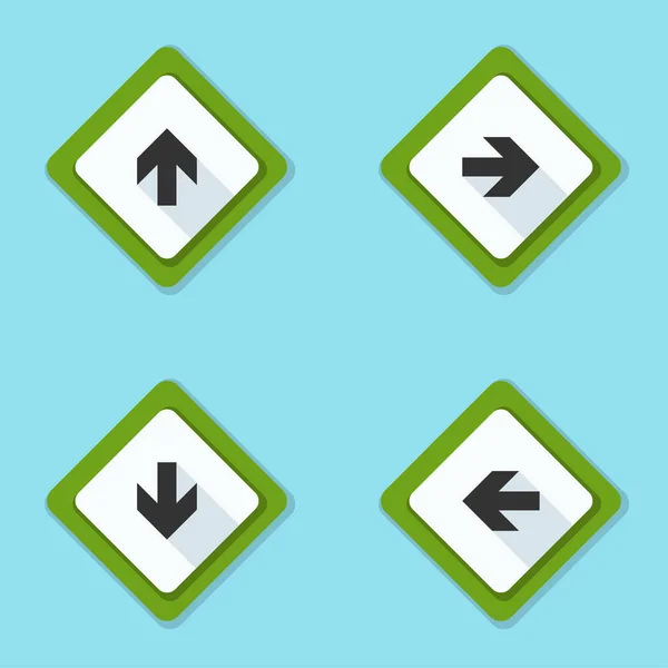 Arrows Signs set — Stock Vector