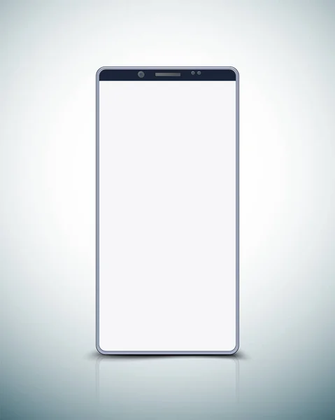 Modello di smartphone moderno — Vettoriale Stock
