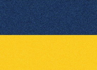 denim Ukrayna bayrağı