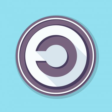 Copyleft işareti simgesi