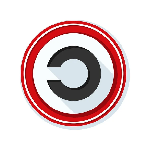 Icono de signo copyleft — Vector de stock