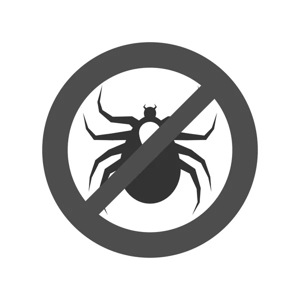 蜱虫 acarine 免费标志 — 图库矢量图片