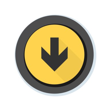 aşağı ok işareti