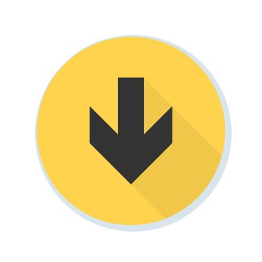 aşağı ok işareti