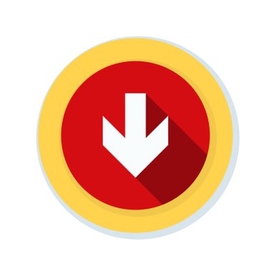 aşağı ok işareti