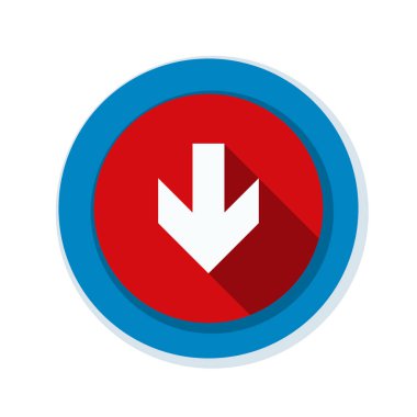 aşağı ok işareti