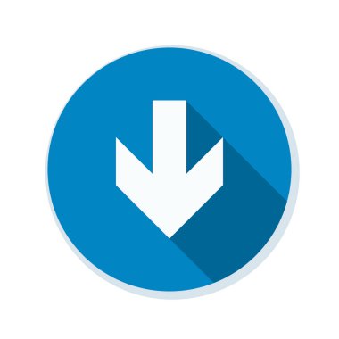 aşağı ok işareti