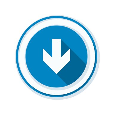 aşağı ok işareti