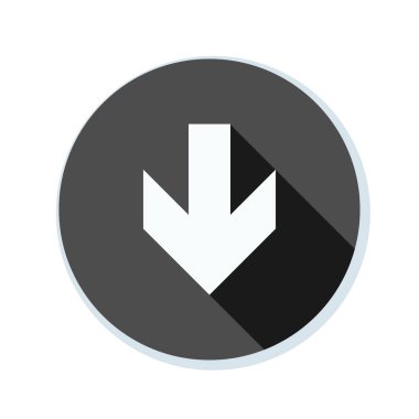 aşağı ok işareti