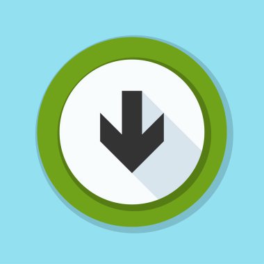 aşağı ok işareti