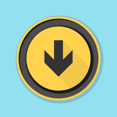 aşağı ok işareti