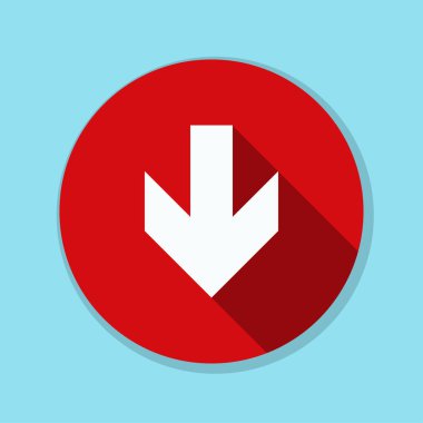 aşağı ok işareti