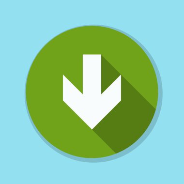 aşağı ok işareti