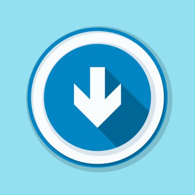 aşağı ok işareti