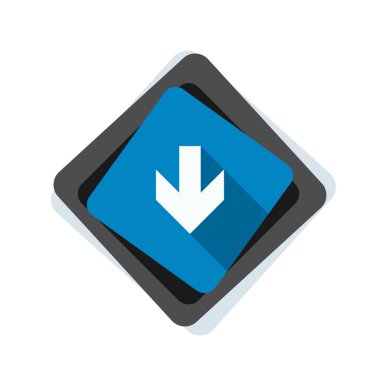 aşağı ok işareti