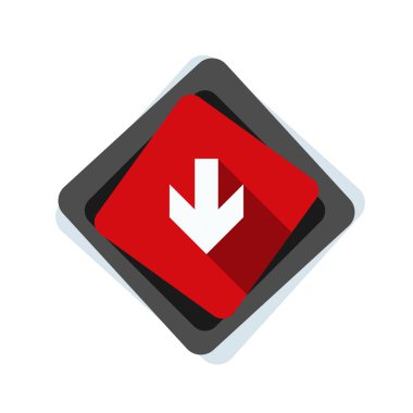 aşağı ok işareti