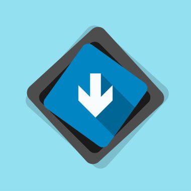 aşağı ok işareti