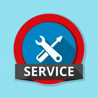 İngiliz anahtarı ve tornavida simgesi