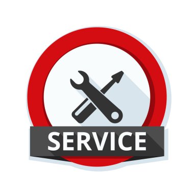 İngiliz anahtarı ve tornavida simgesi