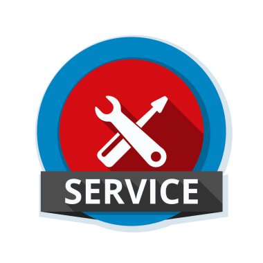 İngiliz anahtarı ve tornavida simgesi