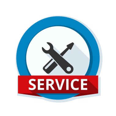 İngiliz anahtarı ve tornavida simgesi