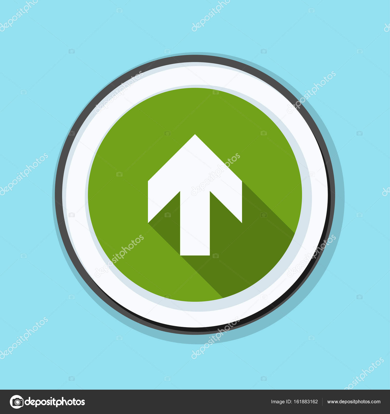 向上箭头标志图库矢量图©Yuriy_Vlasenko 161883162