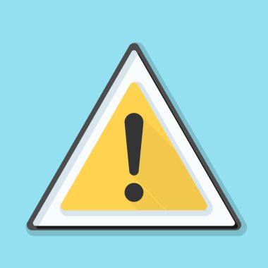 Düz ünlem işareti simgesi