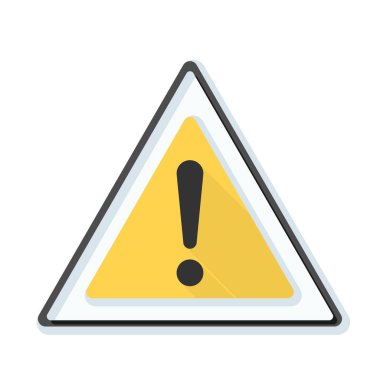 Düz ünlem işareti simgesi