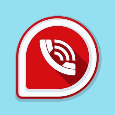 Zil telefon düz düğme