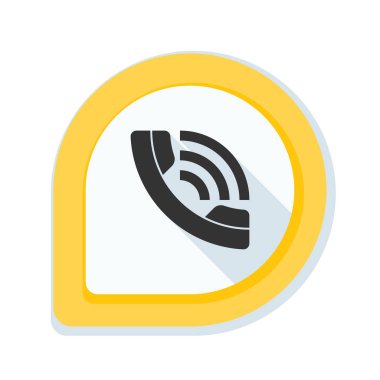 Zil telefon düz düğme