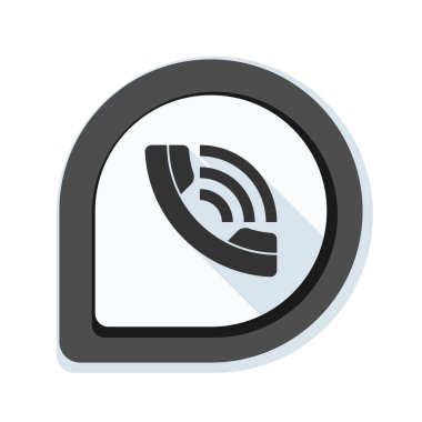 Zil telefon düz düğme