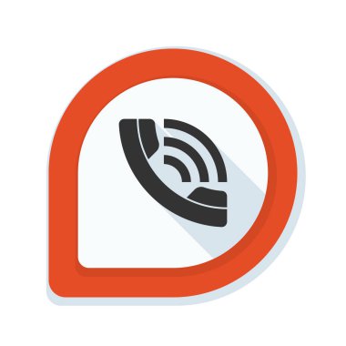 Zil telefon düz düğme