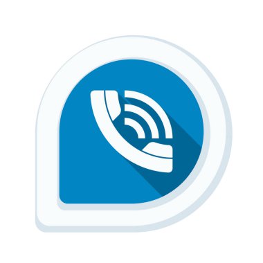 Zil telefon düz düğme