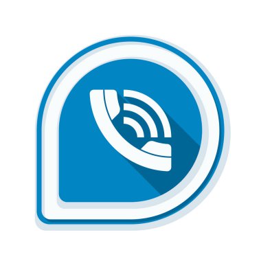 Zil telefon düz düğme