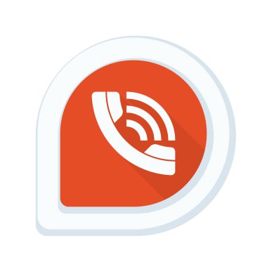 Zil telefon düz düğme