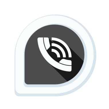 Zil telefon düz düğme