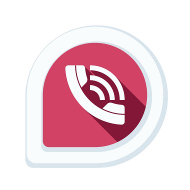 Zil telefon düz düğme