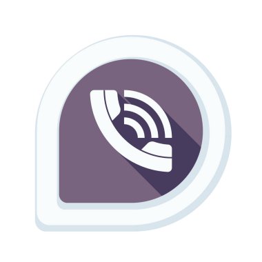 Zil telefon düz düğme